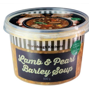 Moredough Kitchens - Lamb & Pearl Barley Soup 500g - Rosalie Gourmet Market