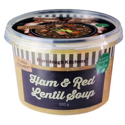 Moredough Kitchens Ham Hock Red Lentil Soup 500g