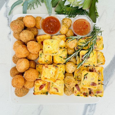 Mixed Canape Box (50 pieces) - Warm - Gluten Free - Rosalie Gourmet Market