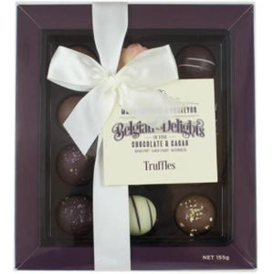Belgian Delights Chocolate Truffles Box (12pc) - Rosalie Gourmet Market