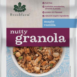 Brookfarm - Nutty Maple Vanilla Granola - 450g - Rosalie Gourmet Market