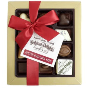 Belgian Delights Chocolate Assortment Box - Gluten & Alcohol Free (15pc) - Rosalie Gourmet Market