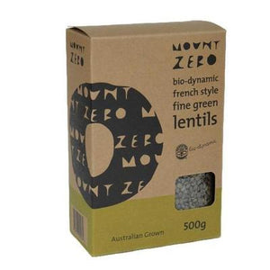French Style Green Lentils (Mt Zero) 500g - Rosalie Gourmet Market