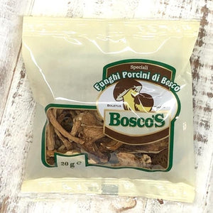Bosco's Funghi Porcini di Bosco Mushrooms 20g - Rosalie Gourmet Market