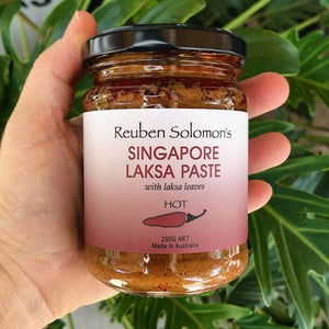 Reuben Solomon's Singapore Laksa Paste (Hot) 250g - Rosalie Gourmet Market