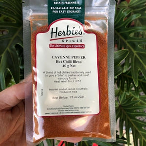 Herbies - Cayenne Pepper (Hot Chilli blend) 40g - Rosalie Gourmet Market