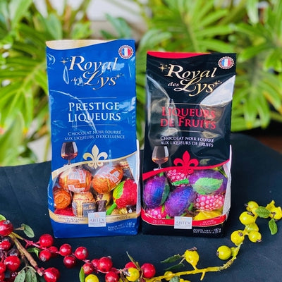 Royal des Lys Chocolate Liqueur Fruits (Black) | Rosalie Gourmet Market
