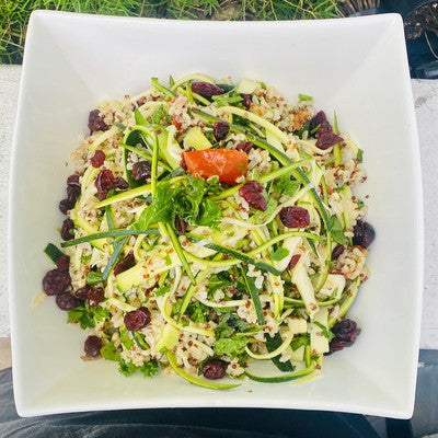 Quinoa & Brown Rice Salads - Vegan