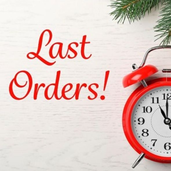 Last Minute Xmas Orders