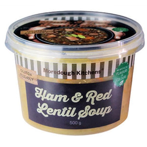 Moredough Kitchens - Ham Hock & Red Lentil Soup 500g - Rosalie Gourmet Market
