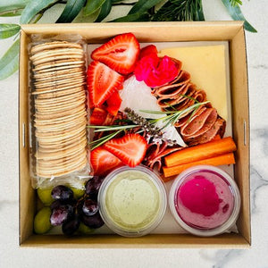 Cheese, Dips & Charcuterie Box for 2 (min order quantity = 12)