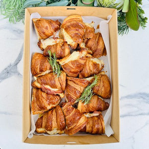 French butter croissant with leg ham and Swiss cheese (each) - Rosalie Gourmet Market