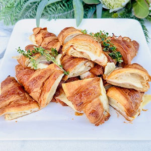 French butter croissant with leg ham and Swiss cheese - Box - Rosalie Gourmet Market