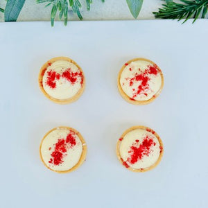 Sweet Mini Tart - White Chocolate Cheesecake with Raspberry - Rosalie Gourmet Market