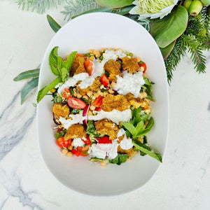 Falafel, Chickpea & Tzatziki Salad (V, GF) - Rosalie Gourmet Market