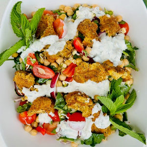 Falafel, Chickpea & Tzatziki Salad (V, GF) - Rosalie Gourmet Market