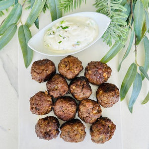 Lamb, Feta & Pomegranate Meatballs (GF) - Rosalie Gourmet Market