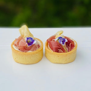 Gluten Free Cold Canapes - Mini Tarts / Polenta Squares - Rosalie Gourmet Market