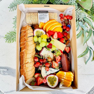 Gourmet Cheese and Fruit Platter (V, GF Options available) - Rosalie Gourmet Market
