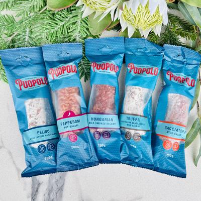 Puopolo - Felino Wine Infused Mild Salami 200g