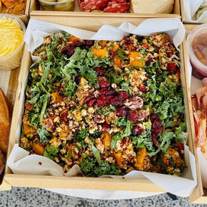 Quinoa & Brown Rice Salad with Pumpkin, Pecan & Roasted Tomato (V, GF, DF, Vegan)