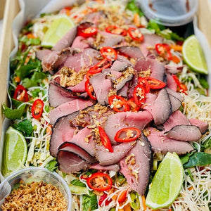 Thai Beef Noodle Salad (GF, DF) - Rosalie Gourmet Market