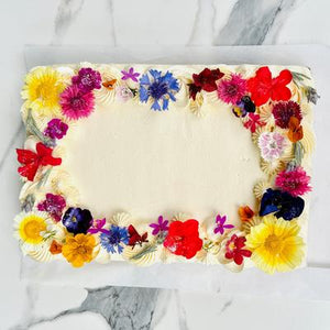 Wedding / Celebration Lemon Yoghurt Cake with Cream Cheese Frosting - Slab - Rosalie Gourmet Market