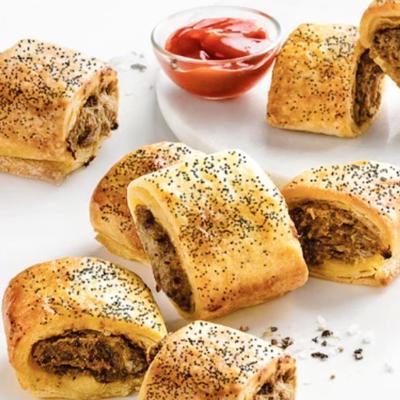 Gluten Free & Dairy Free Sausage Rolls - Box of 12 (GF / DF) - Rosalie Gourmet Market