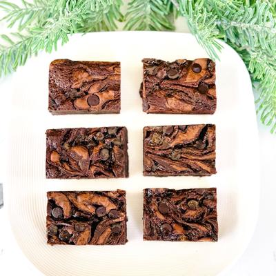 Choc Fudge Caramel Brownie (GF) - Rosalie Gourmet Market