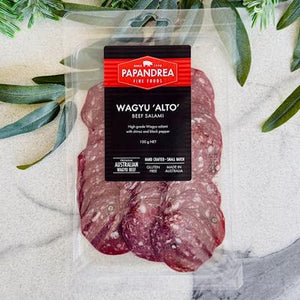 Papandrea Wagyu 'Alto' Beef Salami 100g