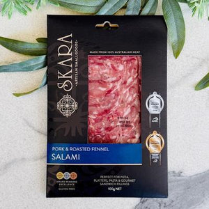 Skara Pork & Roasted Fennel Salami 100g