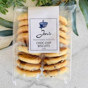 Jen's Choc Chip Biscuits 300g