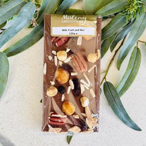 Maleny Chocolate Co - Milk Fruit & Nut 130g