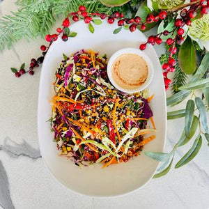 Christmas Summer Coleslaw (V, GF, DF)