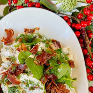 Christmas Potato Salad - Prosciutto & Herbs (GF) - Rosalie Gourmet Market