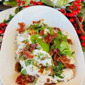 Christmas Potato Salad - Prosciutto & Herbs (GF) - Rosalie Gourmet Market