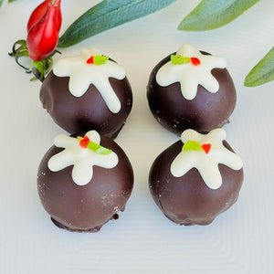 Rosalie's Chocolate Christmas Pudding Truffles