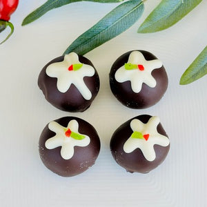 Rosalie's Chocolate Christmas Pudding Truffles