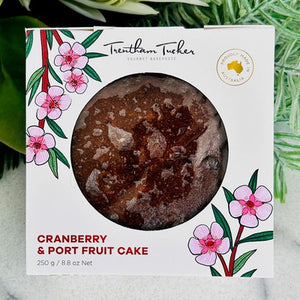 Trentham Tucker Cranberry & Port Fruit Cake 250g