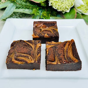 Choc Fudge Caramel Brownie (GF) - Rosalie Gourmet Market