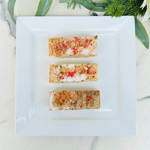 Strawberry, Coconut & Pistachio Blondie (GF) - Rosalie Gourmet Market