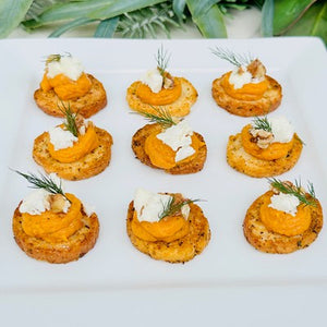 Chargrilled Pumpkin with Goats Cheese & Walnut - Rosalie Gourmet Market