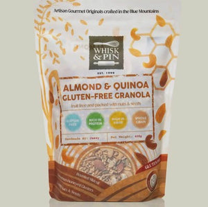 Whisk & Pin - GF Almond & Quinoa 400g