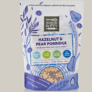 Whisk & Pin - Hazelnut & Pear Porridge 525g