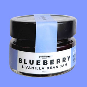 Blueberry & Vanilla Bean Jam (Paddington Pantry) 125g