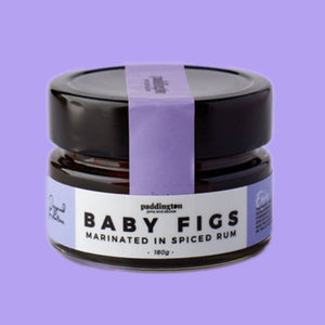 Baby Figs Marinated in Spiced Rum (Paddington Pantry) 180g