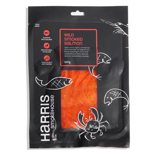Harris Smokehouse WILD Smoked Salmon 100g - Rosalie Gourmet Market