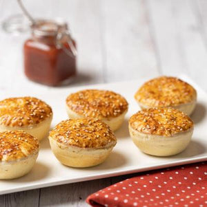 Ivan's - Beef & Red Wine Party Pies - pack of 6 (frozen)