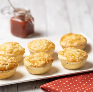 Ivan's - Cauliflower, Cheese & Leek Party Pies - pack of 6 (frozen)