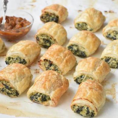 GF & Vegan Spinach & Feta Veggie Rolls (V, GF, DF, Vegan) - Rosalie Gourmet Market